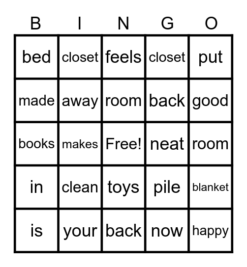 BINGOOO Bingo Card