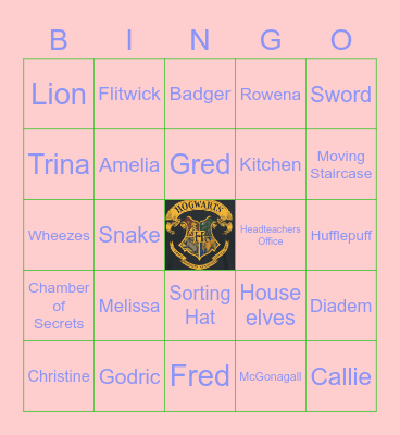 Bingo Binog Bingo Card