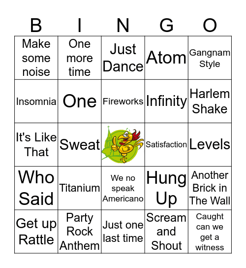 SNELLE RONDE Bingo Card