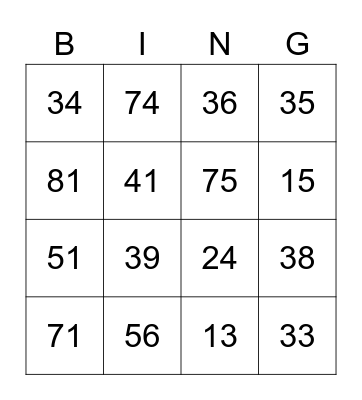 Feitjes Bingo Card
