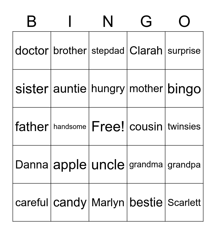 2-syllable-words-bingo-card