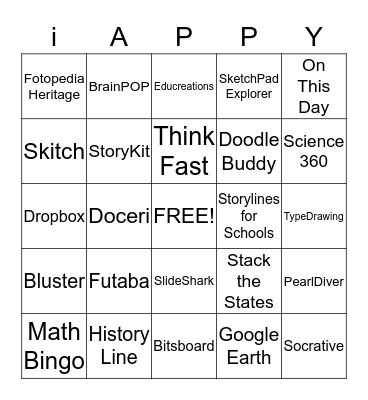 App4That Bingo Card