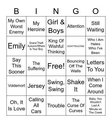 EMO BBS Round 2 Bingo Card