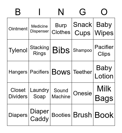 Alyssa Jensen Bingo Card