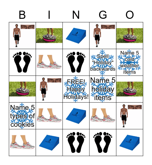 BALANCE BINGO Card