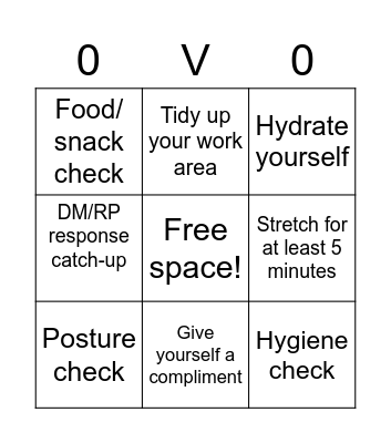 JCC Mun Bingo Card