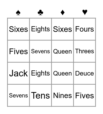Cardingo 2: Things are getting dice-y Bingo Card