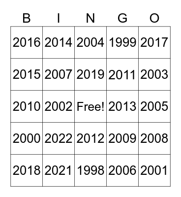 AP Lit Q3 Bingo Card