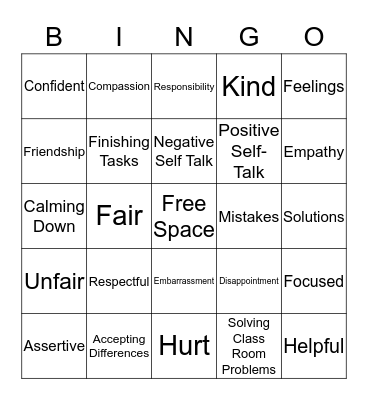 3RD GRADE Bingo Card