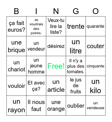 Untitled Bingodd Bingo Card