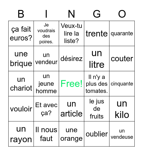Untitled Bingodd Bingo Card
