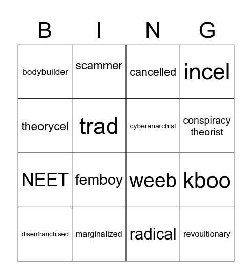 Omerta Bingo Card