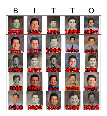 BITTINGER BINGO! Bingo Card