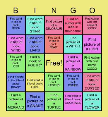 BOOKISH BINGO Card