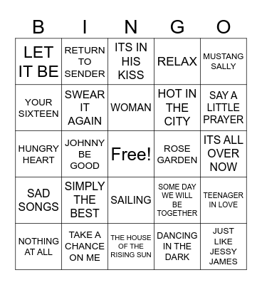 WELCOME 2024 Bingo Card