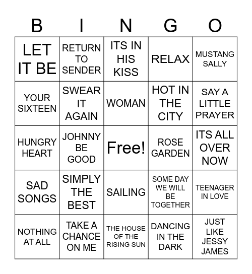 WELCOME 2024 Bingo Card