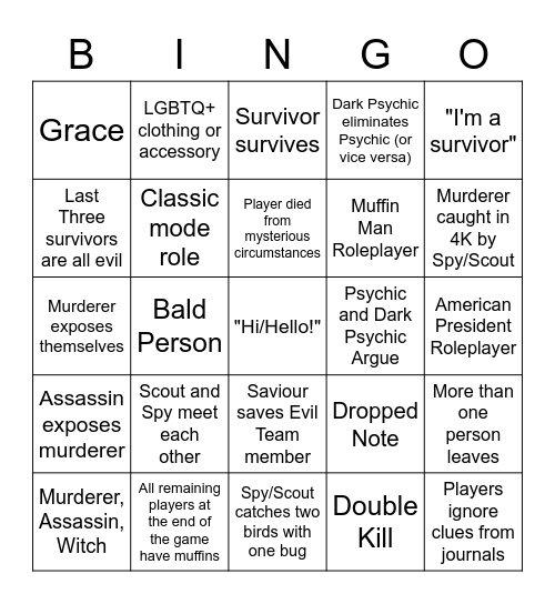 Flicker Bingo #2 Bingo Card