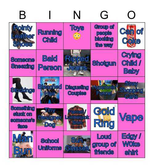 5 Bingo Card