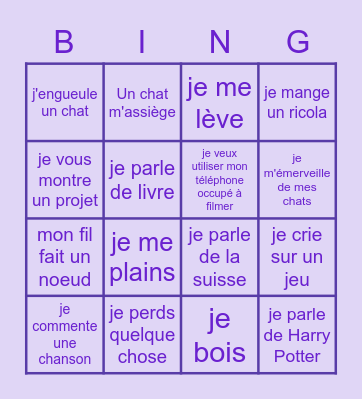 Sandra_creabooks Bingo Card