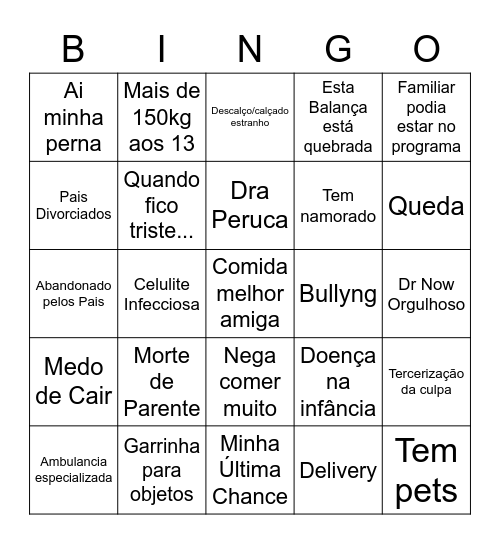 BINGORDOS Bingo Card