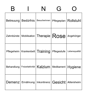 Kasia-Bingo Card