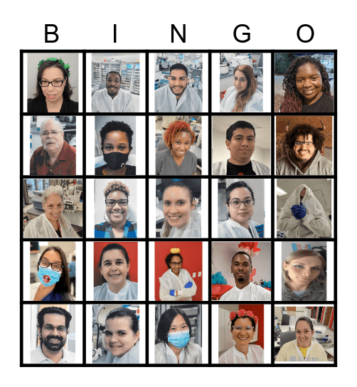 LAB WEEK Bingo Card