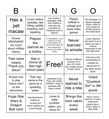 Farmer Law PC, AW Labor, & SIGNET Bingo Card
