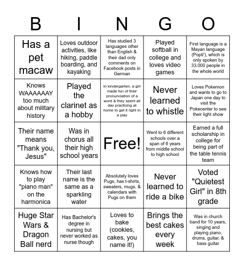 Farmer Law PC, AW Labor, & SIGNET Bingo Card