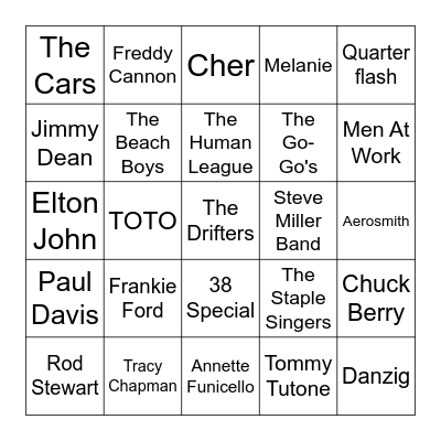 Game 2 Bingo Card
