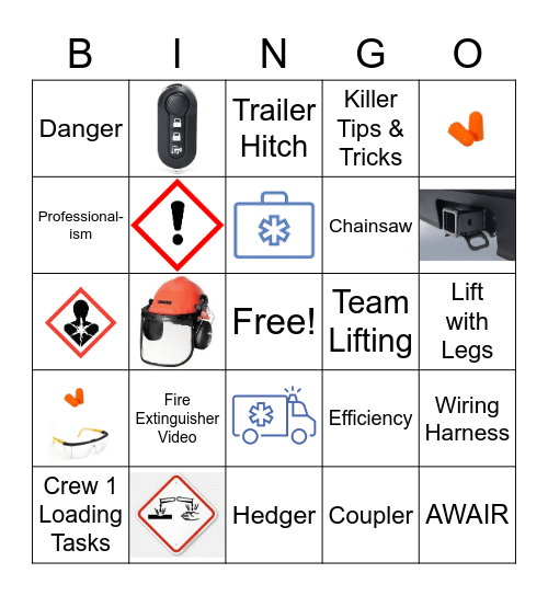 HSG Orientation Day 2!   Name: ___________ Bingo Card