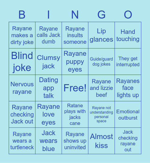 Jayane Bingo Card