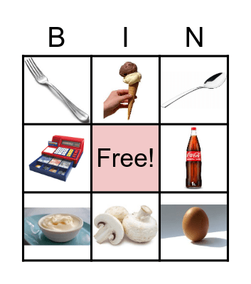 Unité 33: bon appétit BINGO Card