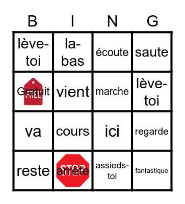 La Poule Maboule Bingo Card