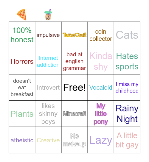 🍪Ciastek Bingo Card