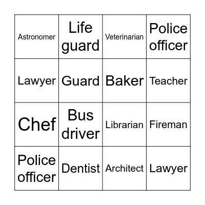 B I N G O Bingo Card