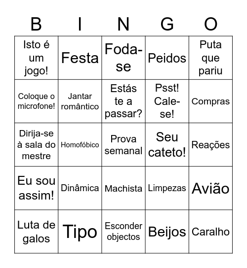Bingo o triângulo Bingo Card