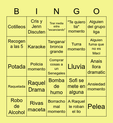 CELC 2023 Bingo Card