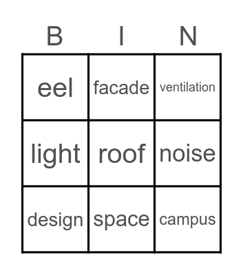 Rydalmere Bingo Card