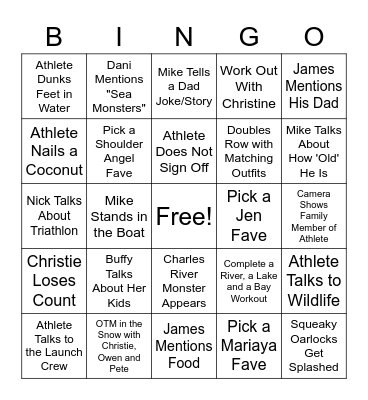 Hydrow Easter Egg Bingo Card