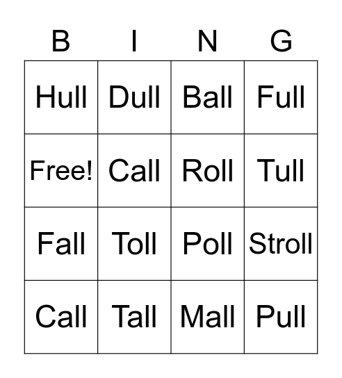 Untitled ingo Bingo Card