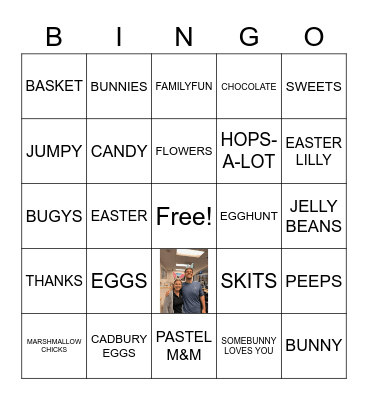 EASTER BINGO Card