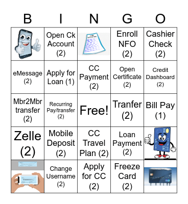 Digital Bingo Card