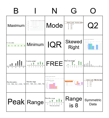 Data Bingo Card