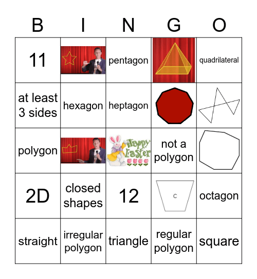 Spring Bingo Card