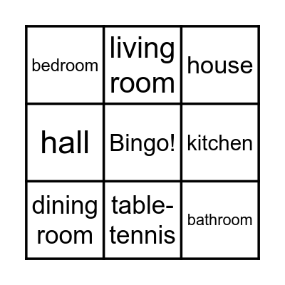 U Bingo Card