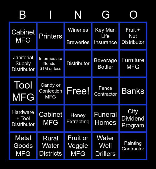 EMC BINGO! Bingo Card