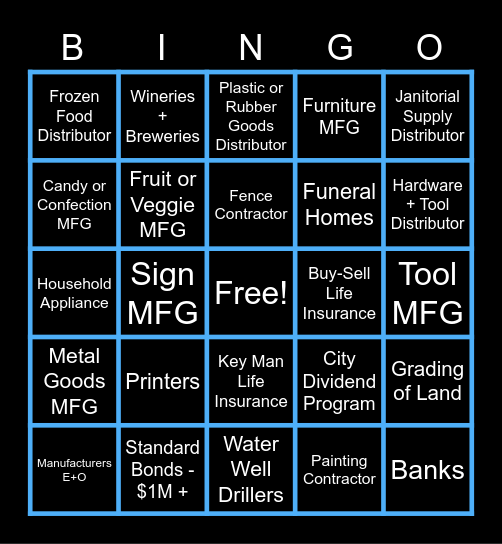 EMC BINGO! Bingo Card