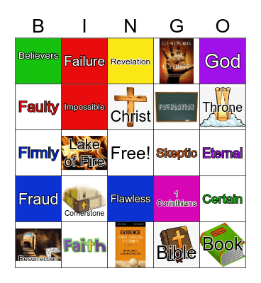 The Cornerstone of Our Faith Bingo Card