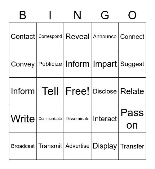 National Telephone Day Bingo Card