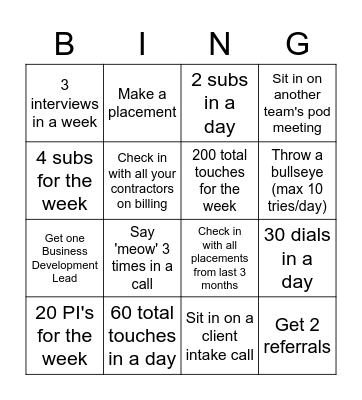 iMatchapalooza Bingo Week Bingo Card